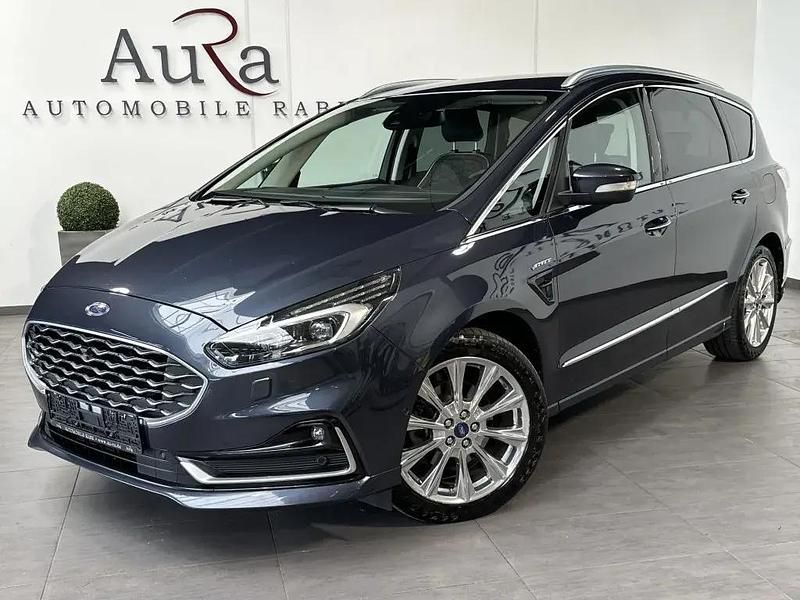 Blau Gebraucht 2022 Ford S-MAX Vignale Van / Kleinbus | 32.749 € (Teuer) - Bild 1/4