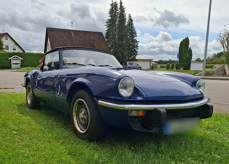 Gebraucht Triumph Spitfire 69 PS (50 kW) 1973 Blau Cabrio