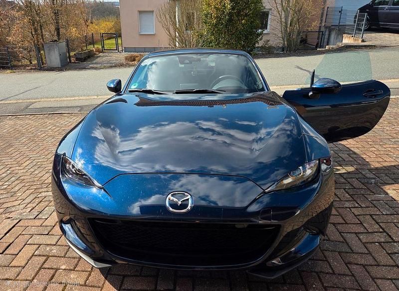 Gebraucht Mazda MX5 Exclusive-Line 132 PS (97 kW) 2024 Blau Cabrio