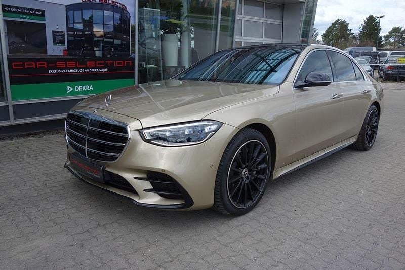 Kalaharigold Gebraucht 2022 Mercedes S580 AMG line Limousine | 88.800 € (Superpreis) - Bild 1/4