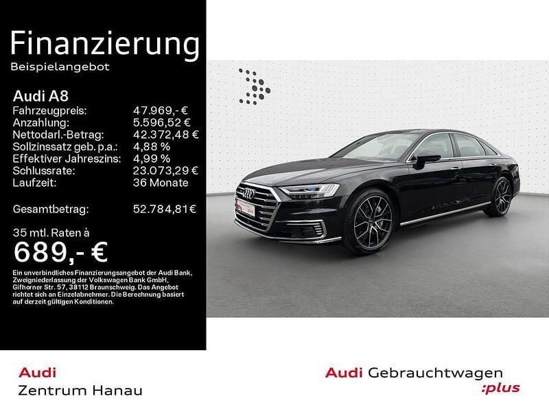 Vesuvgrau metallic Gebraucht 2020 Audi A8 Sport Limousine | 47.969 € (Guter Preis) - Bild 1/4