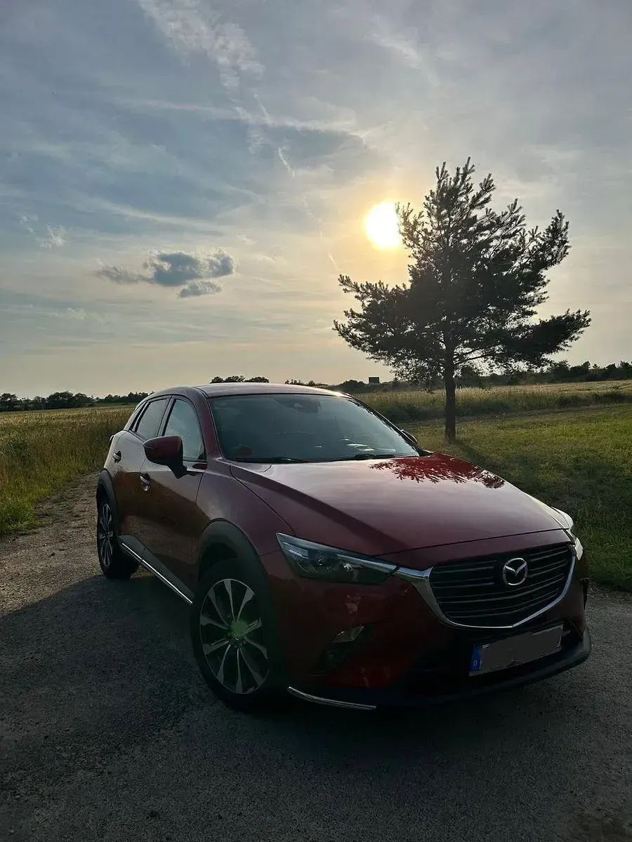 Gebraucht Mazda CX-3 Sports-Line 121 PS (88 kW) 2019 Rot SUV