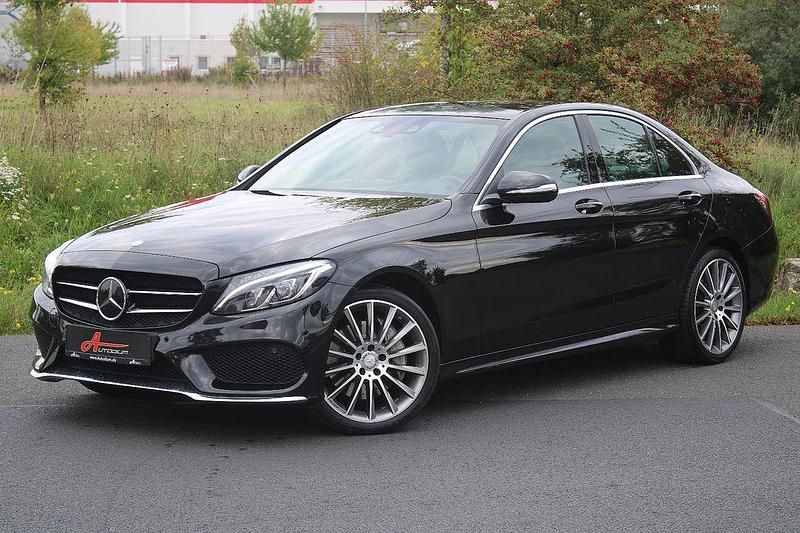 Obsidianschwarz Gebraucht 2015 Mercedes C250 AMG Limousine | 20.990 € (Etwas zu teuer) - Bild 1/4