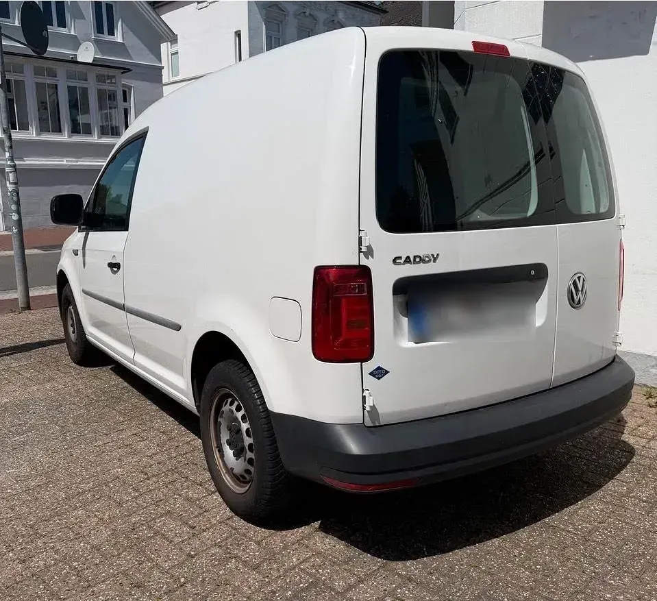Gebraucht VW Caddy 84 PS (61 kW) 2018 Weiß Van / Kleinbus