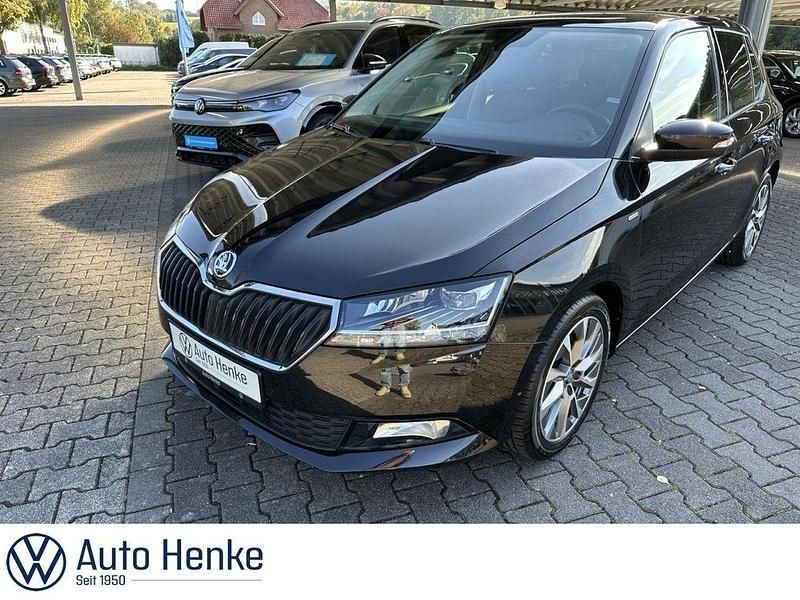 Schwarzmagic perleffekt (metallic) Gebraucht 2021 Skoda Fabia Clever Kleinwagen | 14.595 € (Fairer Preis) - Bild 1/4