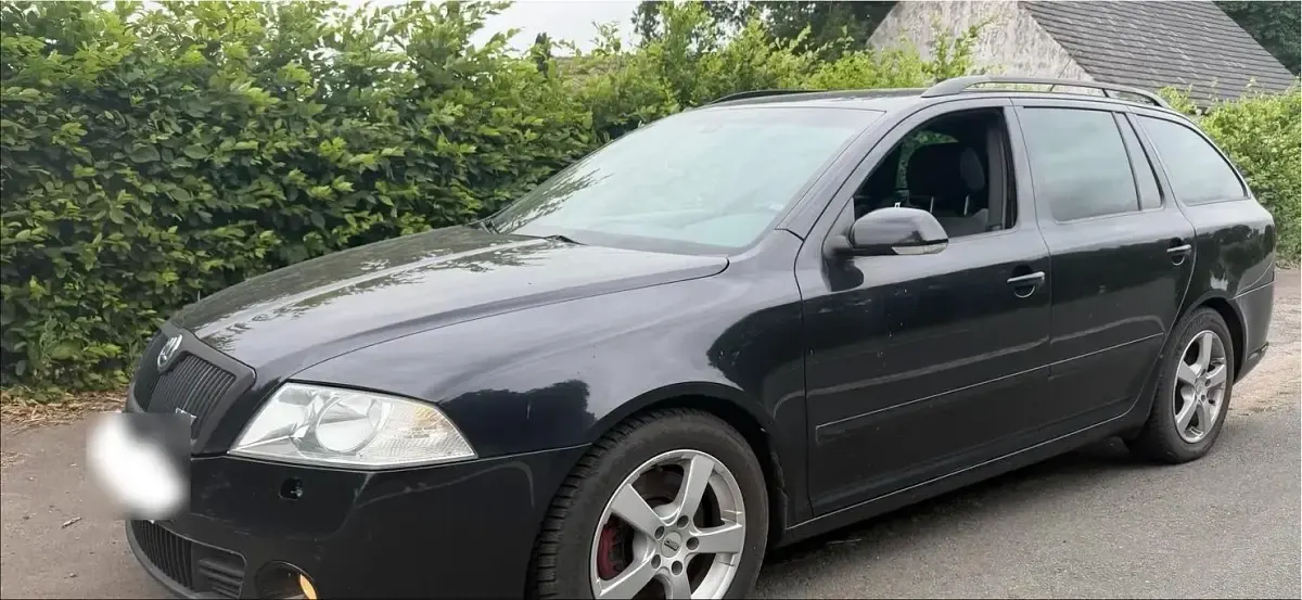 Gebraucht Skoda Octavia RS 170 PS (125 kW) 2008 Schwarz Kombi