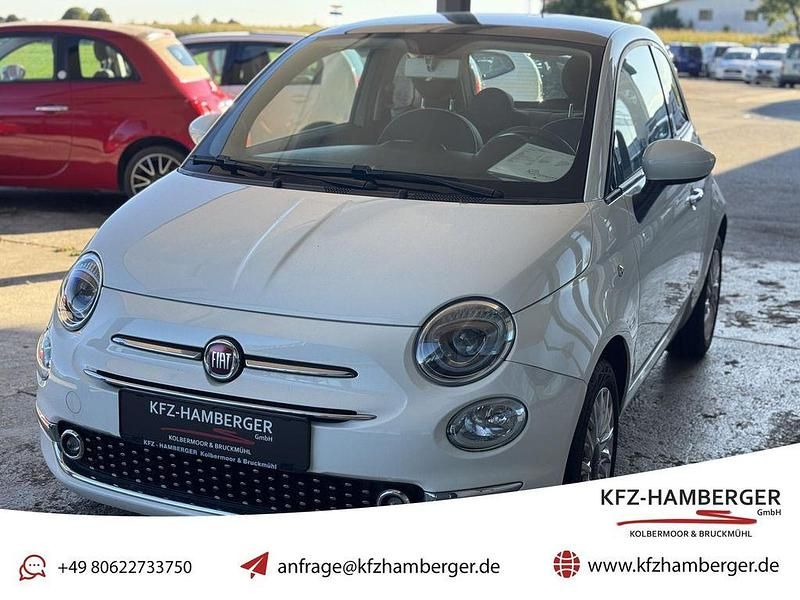 Weiß Gebraucht 2019 Fiat 500 Lounge Limousine | 13.790 € (Etwas zu teuer) - Bild 1/4