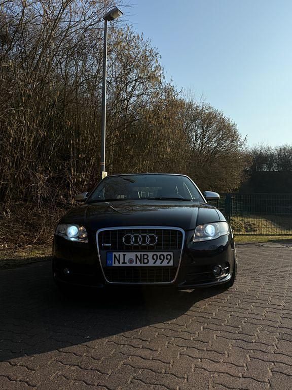 Gebraucht Audi A4 Cabriolet S-line plus 163 PS (119 kW) 2009 Schwarz Cabrio