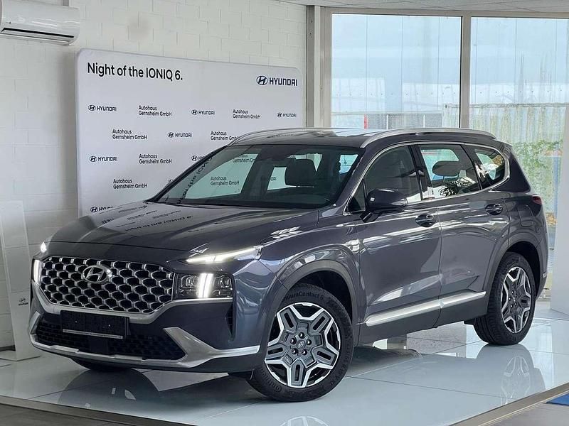 Lagoon blue Gebraucht 2022 Hyundai Santa Fe Trend SUV | 34.990 € (Fairer Preis) - Bild 1/4