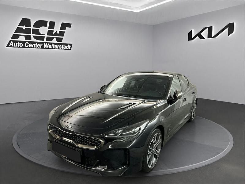 Auroraschwarz Gebraucht 2021 Kia Stinger GT Kleinwagen | 31.870 € (Fairer Preis) - Bild 1/4