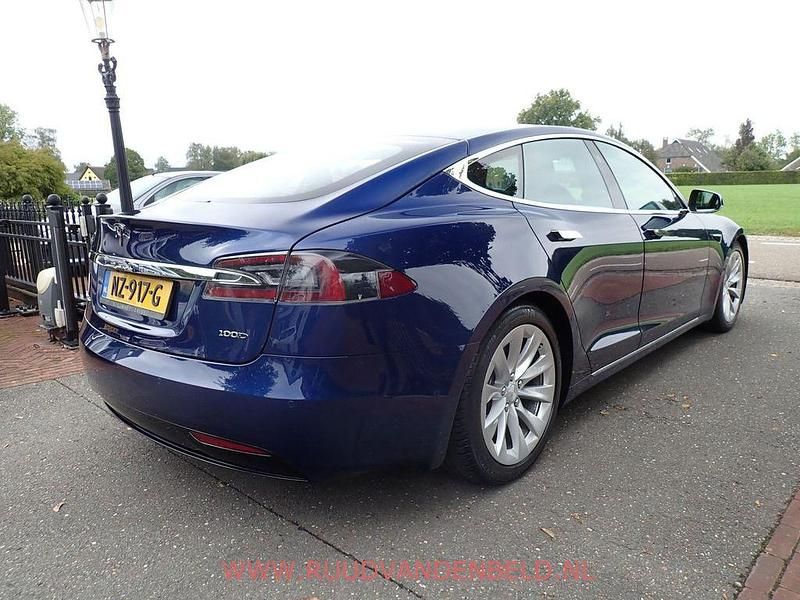 Gebraucht Tesla Model S 450 kW (613 PS) 2017 Blau Kleinwagen