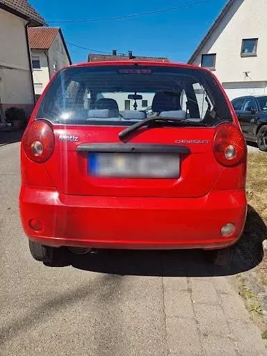 Gebraucht Chevrolet Matiz 52 PS (38 kW) 2010 Rot Kleinwagen