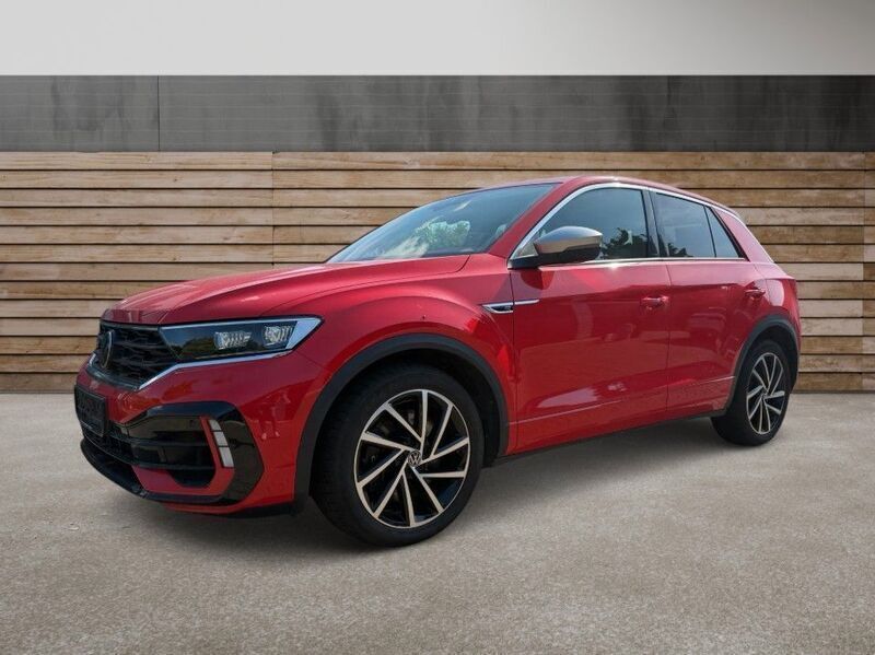 Rot Gebraucht 2021 VW T-Roc R SUV | 28.099 € (Superpreis) - Bild 1/4