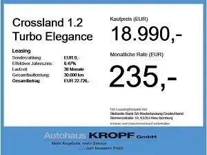 Gebraucht Opel Crossland Elegance 131 PS (96 kW) 2023 Rot (chili rot/kardio rot) SUV