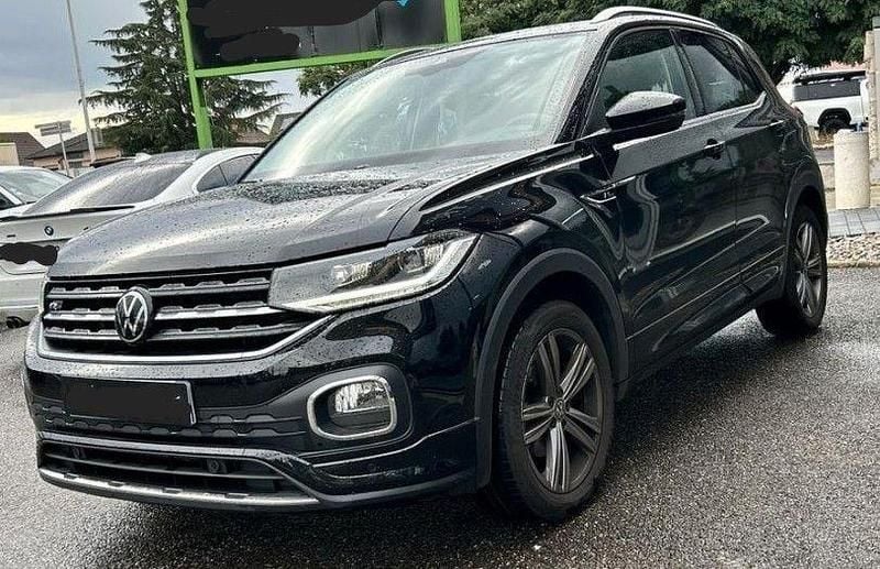 Schwarz Gebraucht 2023 VW T-Cross R-line SUV | 23.999 € (Fairer Preis) - Bild 1/4