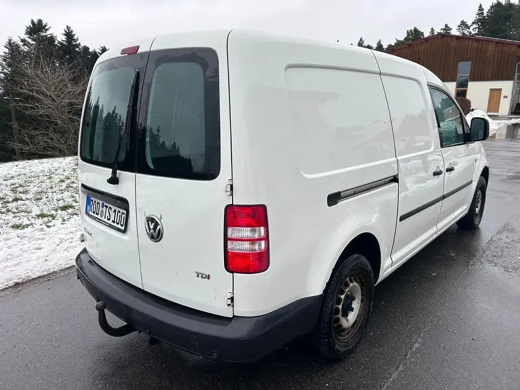 Gebraucht VW Caddy 102 PS (75 kW) 2012 Weiß Van / Kleinbus