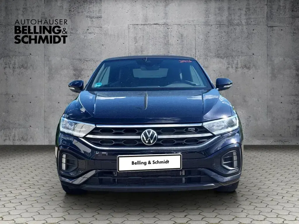 Gebraucht VW T-Roc Cabriolet R-line 150 PS (110 kW) 2025 Deep black perleffekt (metallic) Cabrio