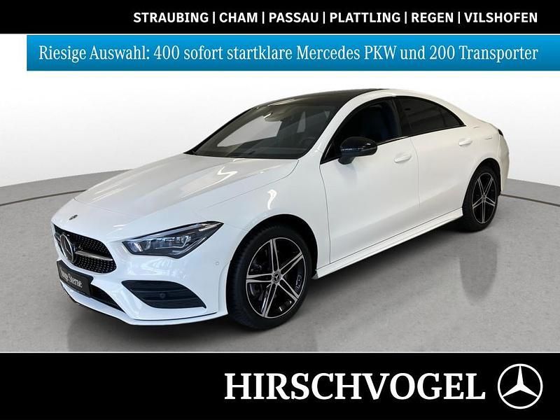 Unilack polarweiß Gebraucht 2021 Mercedes CLA250e AMG line Limousine | 31.060 € (Fairer Preis) - Bild 1/4