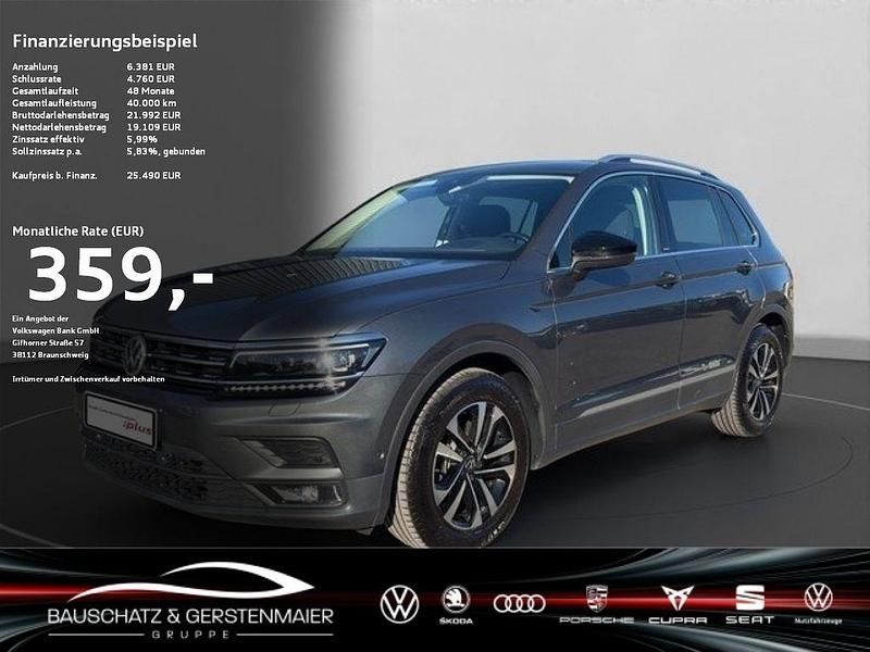 Indiumgrau Gebraucht 2019 VW Tiguan IQ Drive SUV | 24.770 € (Fairer Preis) - Bild 1/4