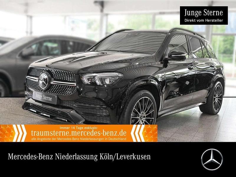 Obsidianschwarz Gebraucht 2023 Mercedes GLE350e AMG SUV | 78.990 € - Bild 1/3