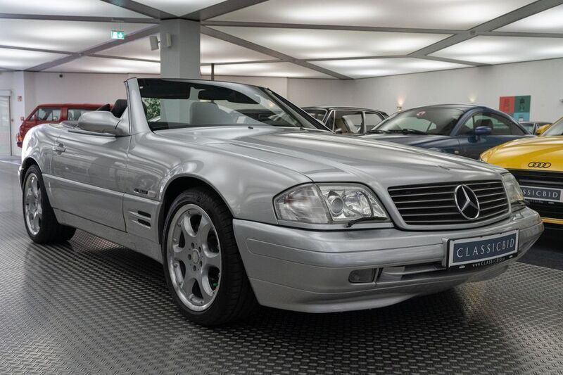 Gebraucht Mercedes SL320 Edition 224 PS (164 kW) 2000 Brilliantsilber Cabrio