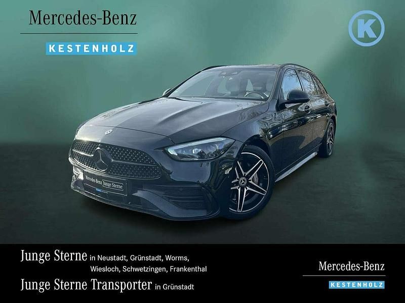 Gebraucht Mercedes C300 AMG 265 PS (194 kW) 2022 Lack obsidianschwarz Kombi