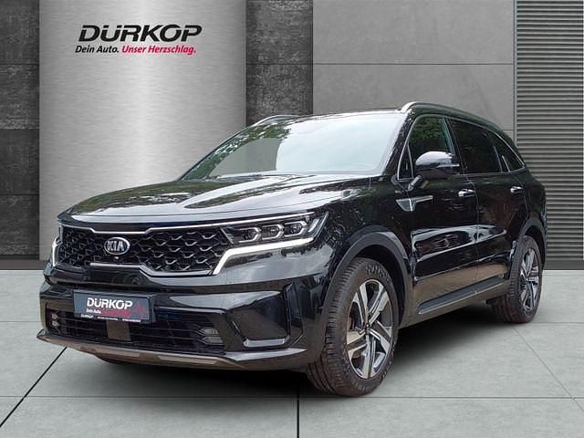 (abp) auroraschwarz met. Gebraucht 2021 Kia Sorento Platinum SUV | 33.990 € (Guter Preis) - Bild 1/4