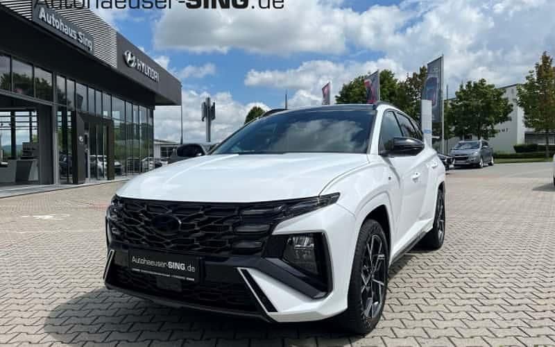 Weiß Neu 2025 Hyundai Tucson N Line SUV | 36.490 € (Etwas zu teuer) - Bild 1/4