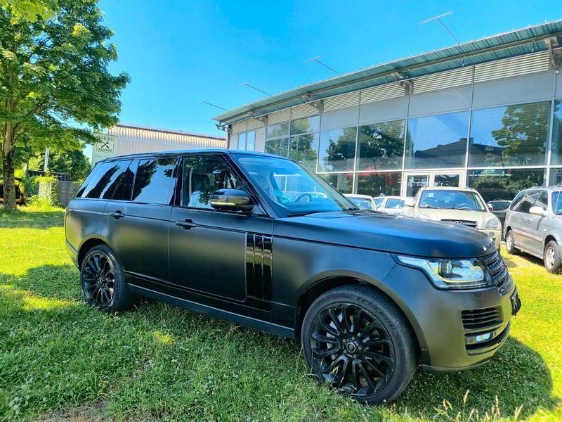 Schwarz Gebraucht 2013 Land Rover Range Rover Vogue SUV | 16.990 € - Bild 1/4