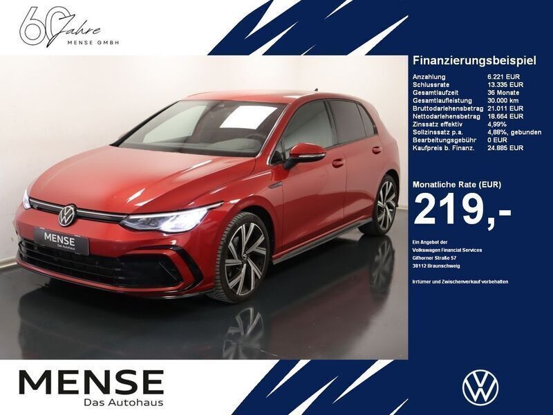 Kings red Gebraucht 2022 VW Golf VIII R-line Limousine | 24.885 € (Guter Preis) - Bild 1/4
