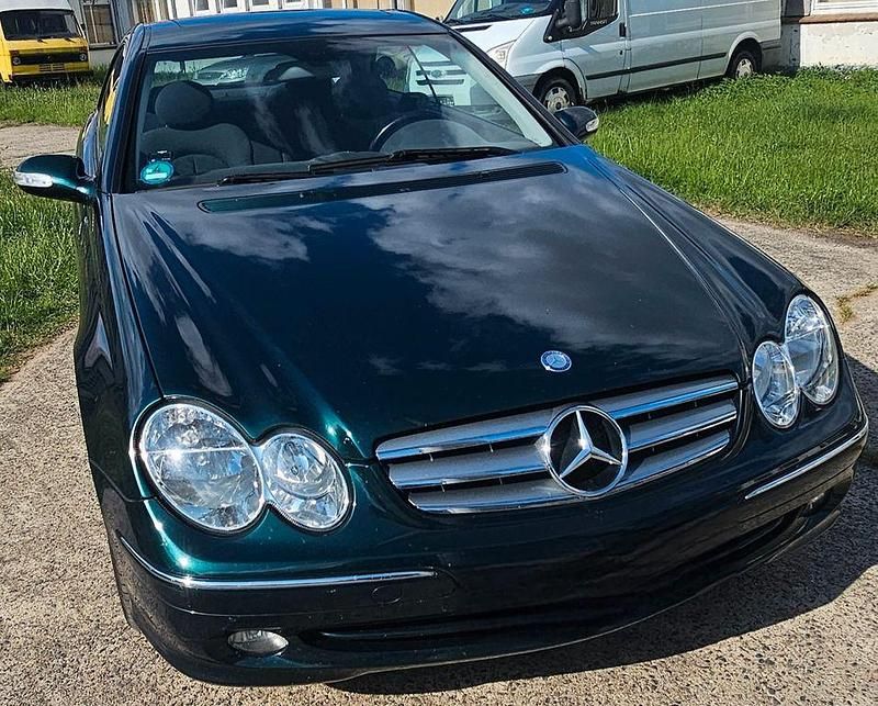 Gebraucht Mercedes CLK200 Elegance 163 PS (119 kW) 2003 Grün Coupé