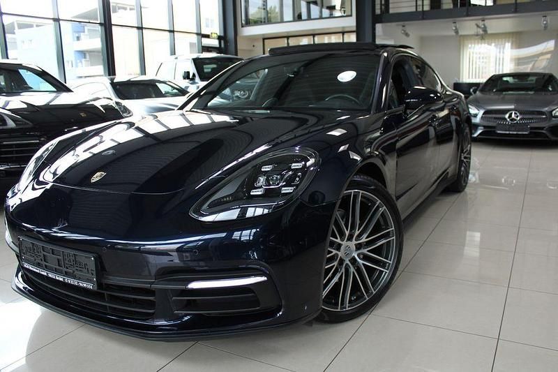 Nachtblau** Gebraucht 2017 Porsche Panamera 4 Sport Limousine | 51.700 € (Superpreis) - Bild 1/4