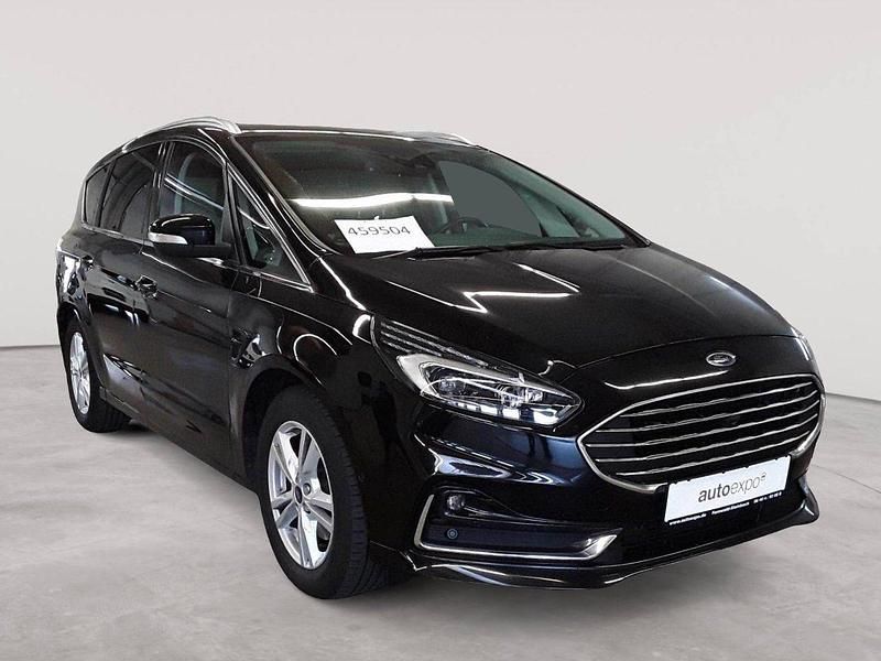 Obsidianschwarz metallic Gebraucht 2020 Ford S-MAX Titanium Van / Kleinbus | 17.390 € (Etwas zu teuer) - Bild 1/4