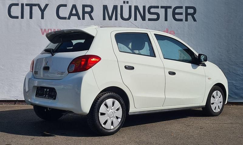 Gebraucht Mitsubishi Space Star 71 PS (52 kW) 2014 Weiß Van / Kleinbus