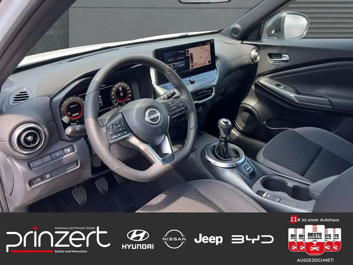 Neu Nissan Juke N-Connecta 114 PS (83 kW) 2026 Pearl white SUV