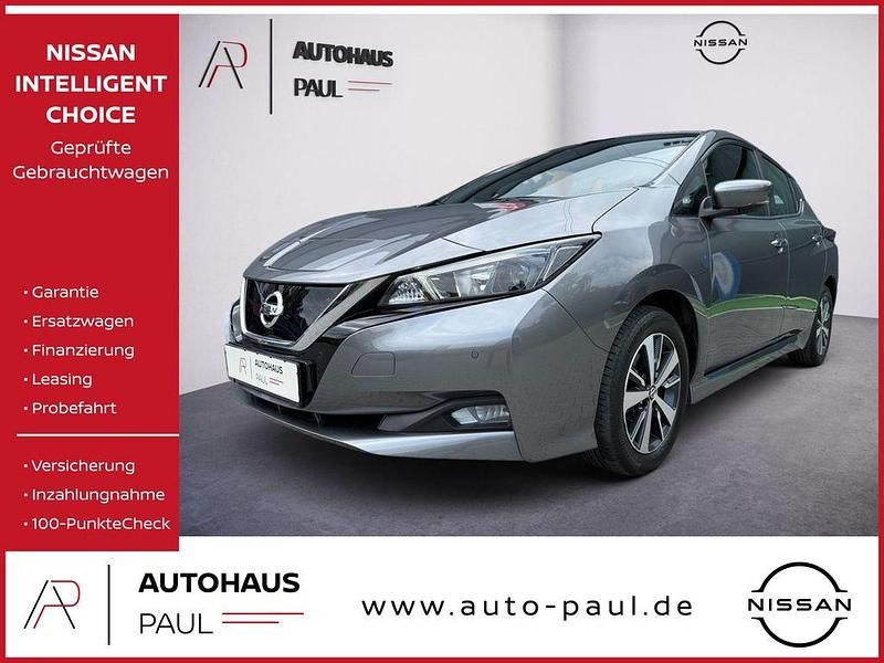 Grau Gebraucht 2021 Nissan Leaf 360º Kleinwagen | 14.690 € (Fairer Preis) - Bild 1/4