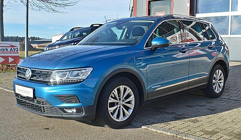 Brugt VW Tiguan 125 HK (91 kW) 2018 Blå SUV