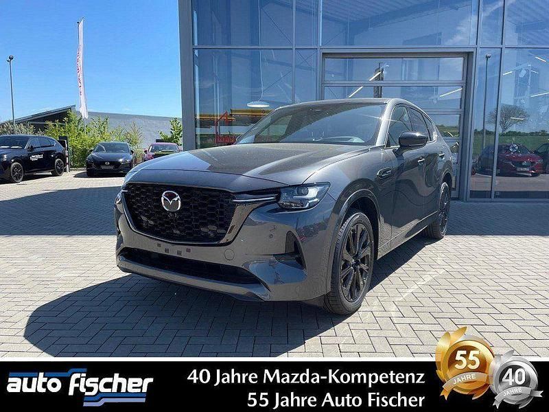 Machine gray Neu 2025 Mazda CX-60 Homura-Line SUV | 59.540 € (Etwas zu teuer) - Bild 1/4