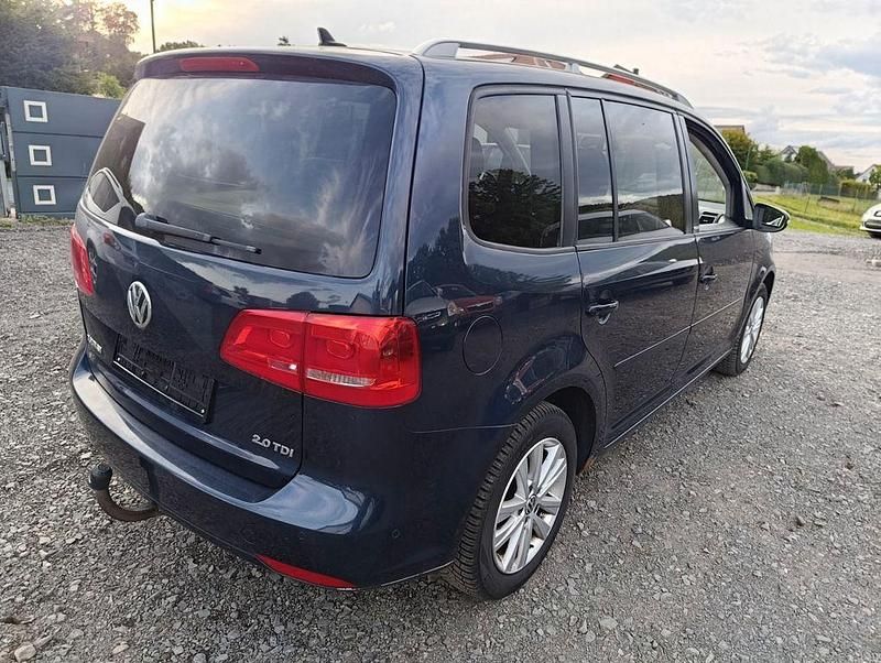 Gebraucht VW Touran Style 140 PS (102 kW) 2012 Blau Van / Kleinbus