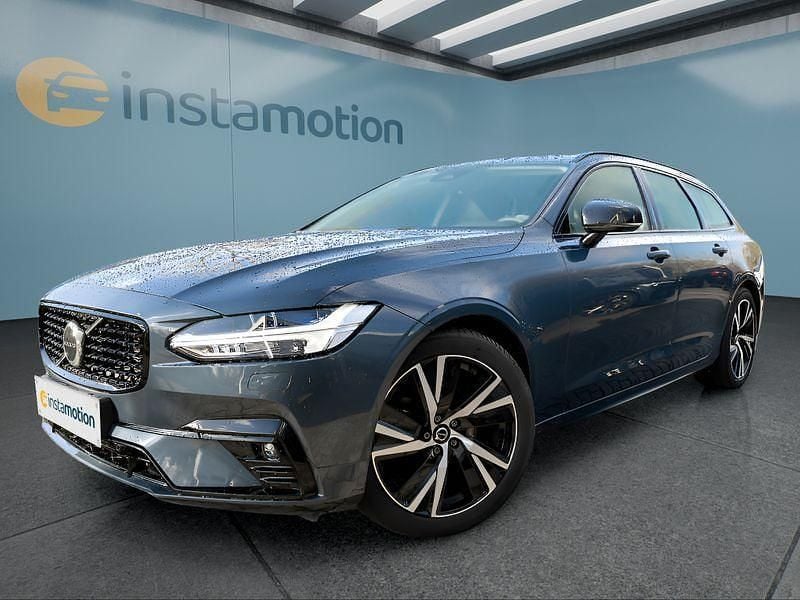 Blau Gebraucht 2022 Volvo V90 Kombi | 37.849 € (Fairer Preis) - Bild 1/4