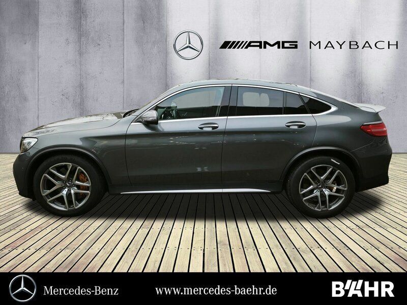 Gebraucht Mercedes GLC63 AMG AMG 510 PS (375 kW) 2018 Lack selenitgrau (metallic) SUV