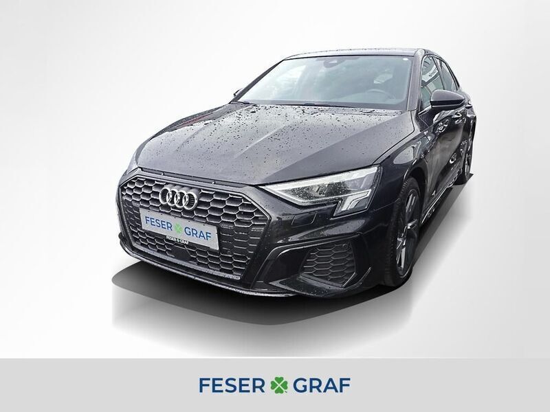 Mythosschwarz metallic Gebraucht 2021 Audi A3 Sportback e-tron Ambiente Limousine | 25.440 € (Etwas zu teuer) - Bild 1/4