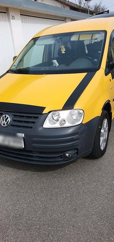 Gebraucht VW Caddy 70 PS (51 kW) 2007 Gelb Van / Kleinbus