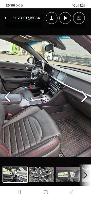 Gebraucht Kia Optima 179 PS (131 kW) 2019 Rot Kombi
