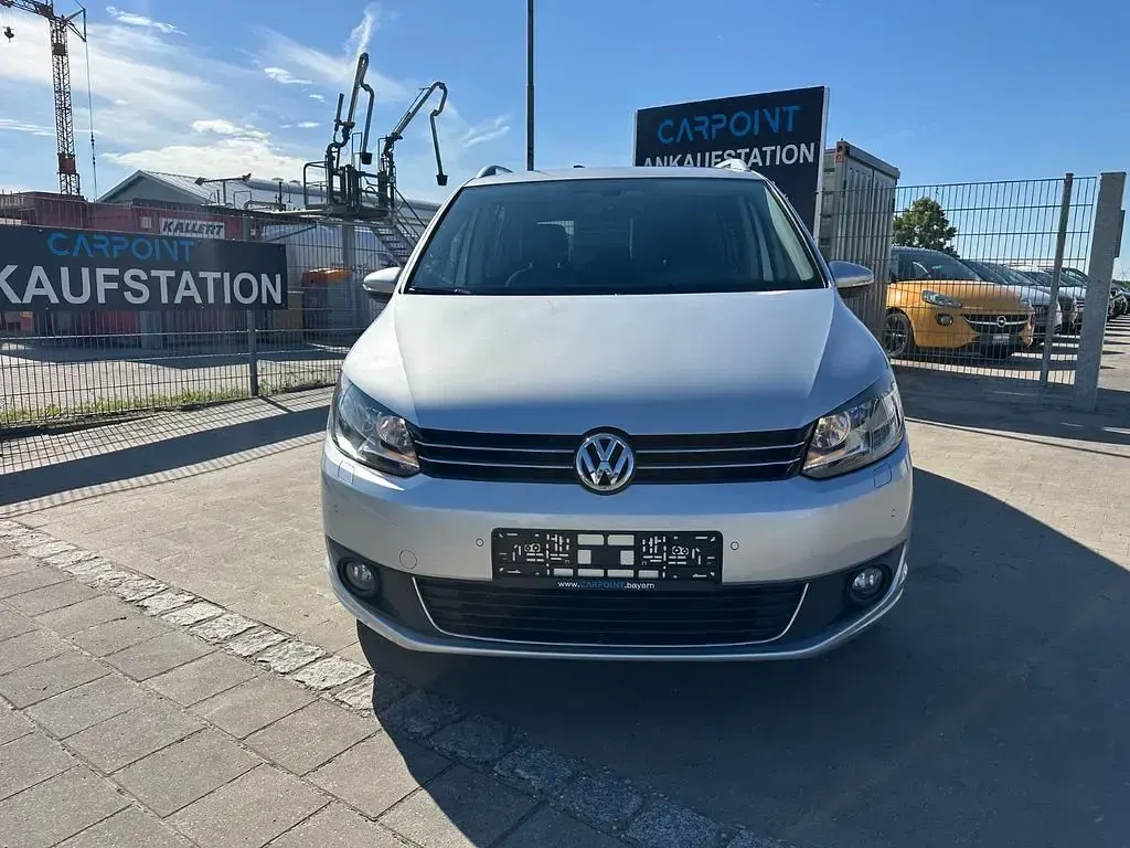 Gebraucht VW Touran Life 105 PS (77 kW) 2013 Silber Van / Kleinbus