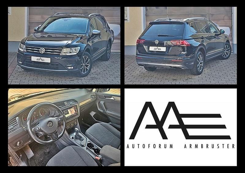 Gebraucht VW Tiguan Allspace 150 PS (110 kW) 2018 Schwarz SUV