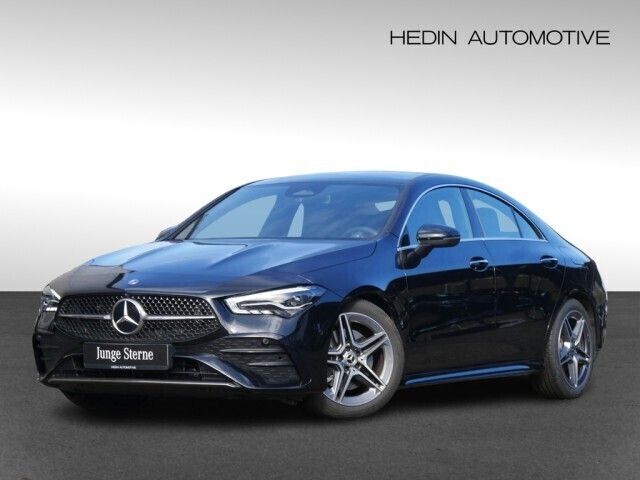 Schwarz Gebraucht 2023 Mercedes CLA200 AMG Coupé | 34.799 € (Guter Preis) - Bild 1/4