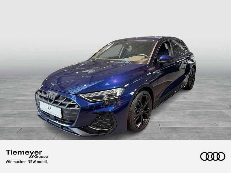 Blau Neu 2025 Audi A3 Sportback S-Line Limousine | 38.430 € (Fairer Preis) - Bild 1/4