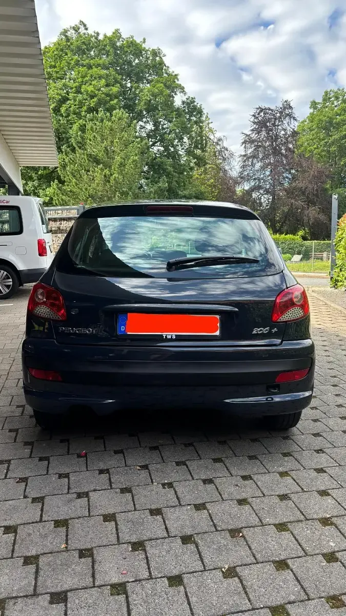 Gebraucht Peugeot 206+ 60 PS (44 kW) 2009 Blau Kleinwagen