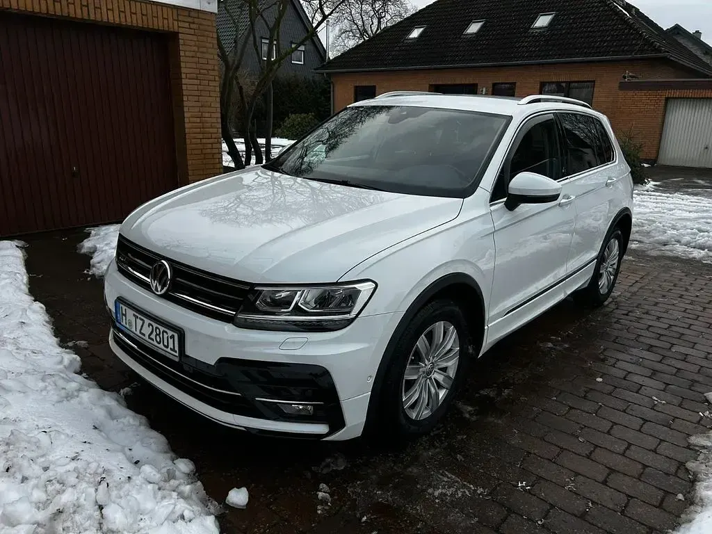 Gebraucht VW Tiguan Sound 150 PS (110 kW) 2018 Weiß SUV